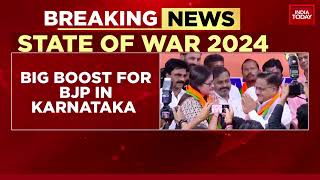 Mandya MP Sumalatha Ambareesh joins BJP ahead of polls | Lok Sabha Elections 2024