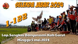 Merpati Balap Selekda Jabar 2024 Lomba utama Minggu