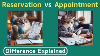 Reservation vs Appointment: What's the Difference?