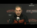 atl@sf bochy on suarez 3 1 loss to braves