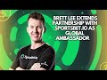 Brett Lee Extends Partnership with Sportsbet.io as Global Ambassador