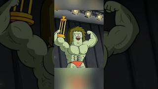 Muscle Man Gets Into Body Building 😳