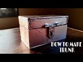 How to make DIY miniature trunk  #DIY #TRUNK #TOOLBOX #PVCPIPE