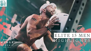 ELITE 15 MEN - RACE HIGHLIGHTS | CENTR HYROX PHOENIX MAJOR