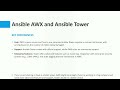 ansible awx vs. ansible tower key differences 4