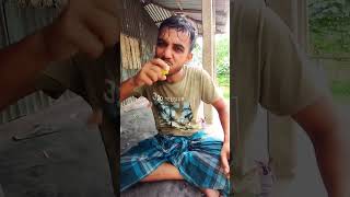 কাচা গাব এতো স্বাদ ক্যা 🤣। #short #viral #video