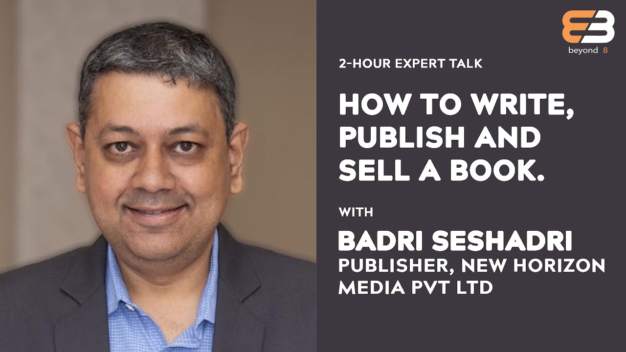 How To Write Publish And Sell A Book Youtube