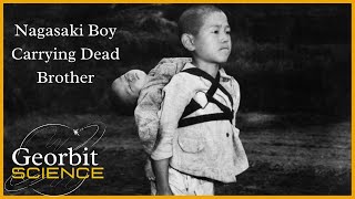 Nagasaki Boy Carrying Dead Brother He Ain t Heavy He Is My Brother