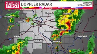 LIVE RADAR: Strong storms continue to move through St. Louis area