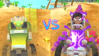 B'zorp Grim Rod VS Leilani | Beach Buggy Racing | Boss Battle Gameplay 2022