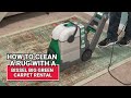 How To Clean A Rug With A Bissell Big Green Carpet Rental - Ace Hardware