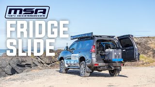 MSA 4X4 Fridge Drop Slide | You Need This In Your Car