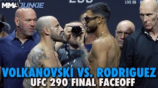 UFC 290: Alexander Volkanovski vs. Yair Rodriguez Final Faceoff For Title Clash