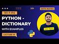 19. Python Dictionaries in Hindi | Python Tutorial for Beginners in Hindi | Amit Thinks