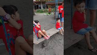 Jairah and Jairon TV - Swinging is so fun 😊 #fun #swinging #negrosoccidental