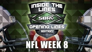 NFL Picks: Week 8 Opening Odds Report