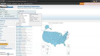 Tutorial: Obituary Search NewsBank