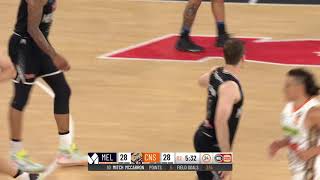 Shawn Long Posts 11 points & 10 rebounds vs. Cairns Taipans