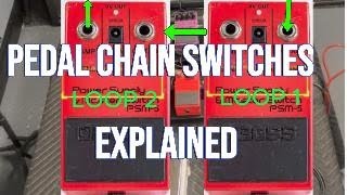 Adam Jones style Pedal Chain Switches