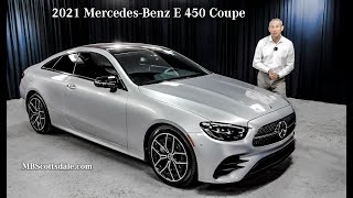 Refreshed - 2021 Mercedes-Benz E 450 Coupe review from Mercedes Benz of Scottsdale