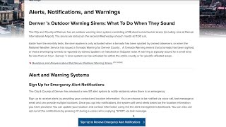 Denver's new opt-in emergency alerts system for texts, emails and calls is live