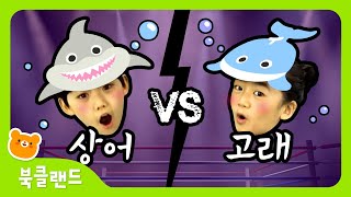 동물 따라 신나게 춤춰요! | 상어송 Shark Song | 🦈상어 VS 고래🐋 |✨인기! 동물동요✨| 율동동요 | 슈퍼스타 애니멀 | Animal Song | Kids' Song