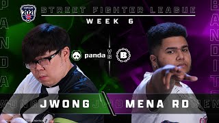 JWong (Menat) vs. MenaRD (Balrog) - Bo3 - Street Fighter League Pro-US Season 4 Week 6