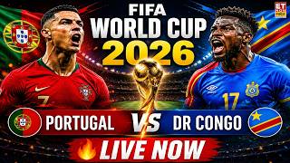 FIFA WORLD CUP 2026 LIVE: Portugal VS DR Congo | Full Match All Goals | Simulation PES