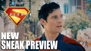 NEW Look at SUPERMAN \u0026 Upcoming SNEAK PREVIEW | DC