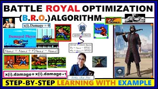 Battle Royale Optimization Algorithm STEP-BY-STEP with Example |BRO Algorithm| ~xRay Pixy