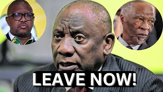 Breaking! Ramaphosa Remove Top ANC Members This Evening - Mbeki Reaction Shocks ANC Members?!