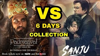 Ranbir Kapoor Sanju Movie Day 6 Box Office Collection, Can Sanju Break The Record Of Padmavat