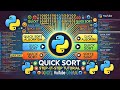 Quick Sort Algorithm in Python: Step-by-Step Tutorial