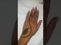 Simple#back hand mehndi design