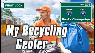 My Recycling Center First Look - Sorting Out the Trash! Episode 1
