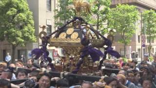 平成28年　千代田＜太田姫稲荷神社＞例大祭　宮神輿渡御＝神田駿河台