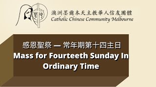 感恩聖祭 — 4/7/2021 常年期第十四主日 (Mass for FourteethSunday in Ordinary Time)