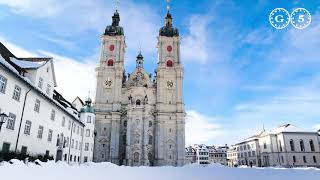 Die Stiftskirche St. Gallen Switzerland  #Stiftskirche #StGallen #Switzerland