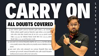 Carry ON | Latest Updates | All Doubts Covered | SPPU | Rounak Sir