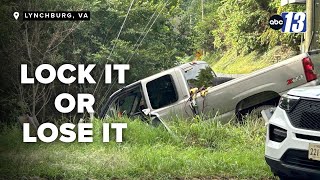 As unlocked cars lead to theft, Lynchburg police urge safety measures