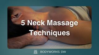 How I Treat the Cervical Spine for Neck Pain | Myofascial Release Massage Tutorial