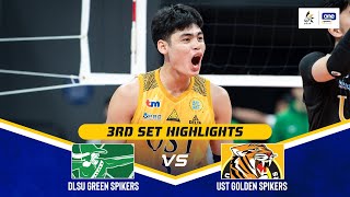 DLSU vs. UST | SET 3 GAME HIGHLIGHTS | UAAP SEASON 87 MEN'S VOLLEYBALL | FEBRUARY 26, 2025