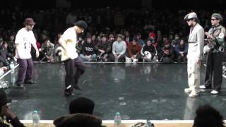 FRESH SEIJI \u0026 Yu-mah vs むぎちょこ BEST8 LOCK JUSTE DEBOUT JAPAN 2014