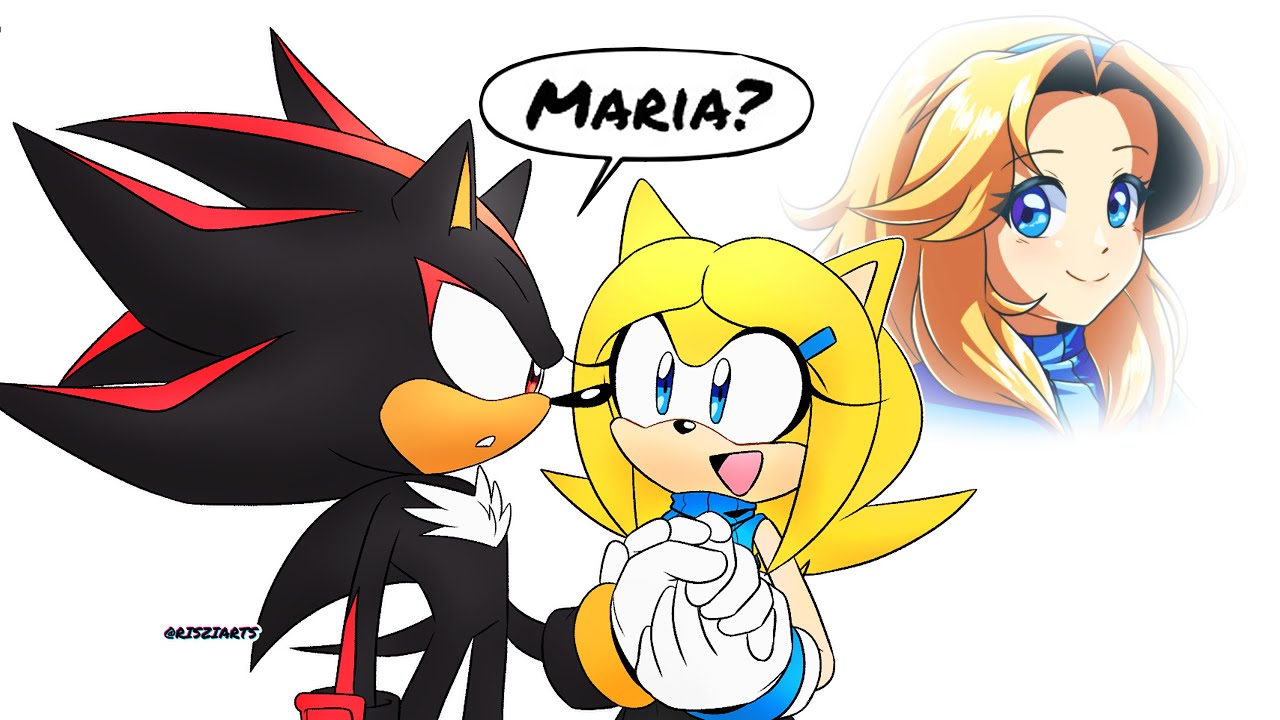 Shadow The Hedgehog And Maria Sonic X