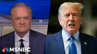 Lawrence: Trump admits he didn't testify because he would have committed perjury