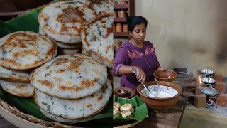 Bun Dosa with Potato Curry ❤️ Village Dinner Recipe | Village Food | Village Cooking | Village Life