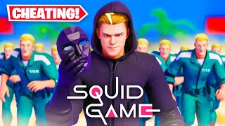 CHEATING in Fortnite SQUID GAME!