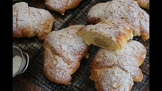 Almond Crescent Rolls!!