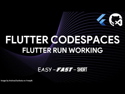 Codespaces Flutter Youtube