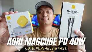 AOHI Magcube PD 40W review: Cute, portable and fast! 🔥